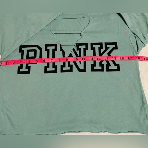 Victoria's Secret Pink Women’s Long Sleeve Teal Top, Small,
100% Cotton. NWOT - Picture 7 of 8
